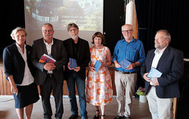 Verabschiedung Anne Hofmann, Walter Müller, Jürgen Flinner, Bernd Völkerding und Stefan Schmitt